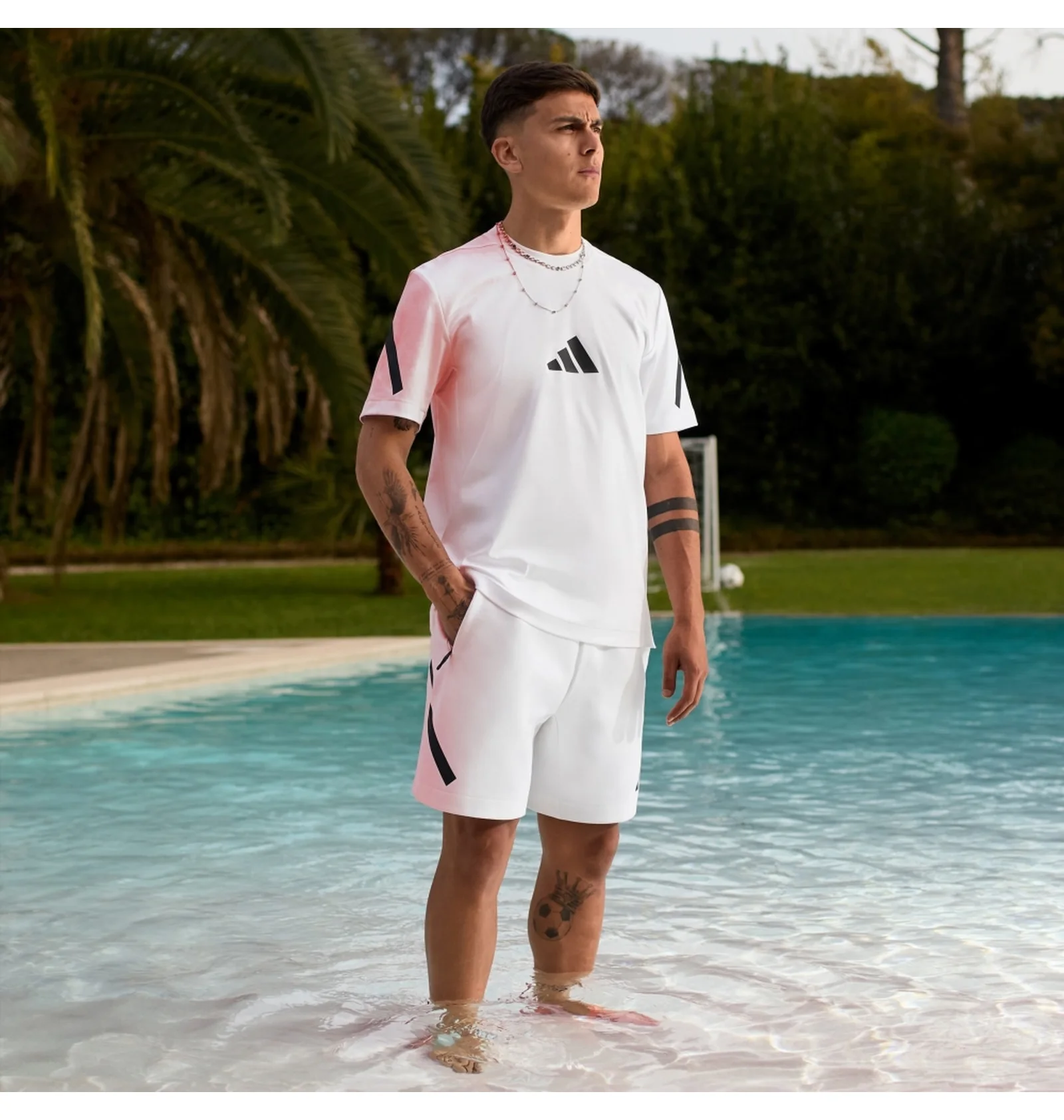 ᐉ Шорти чоловічі Adidas New Z.N.E. Shorts White JJ4893 - придбати
