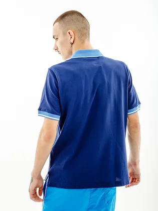 Поло чоловіче AUSTRALIAN Lines Polo Pique El R-Fit Blue LSUPO0010-842