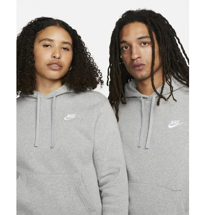 Худі чоловіче Nike NSW Club Crew Grey BV2654-063