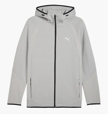 Толстовка мужская Puma Evostripe Full-Zip Grey 688231-63