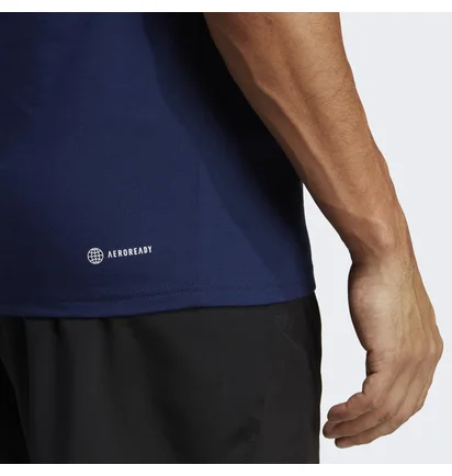 Футболка мужская Adidas Train Essentials Feelready Training Tee Blue Ic7441