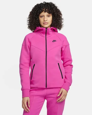 Толстовка жіноча Nike Sportswear Tech Fleece Windrunner Pink FB8338-605