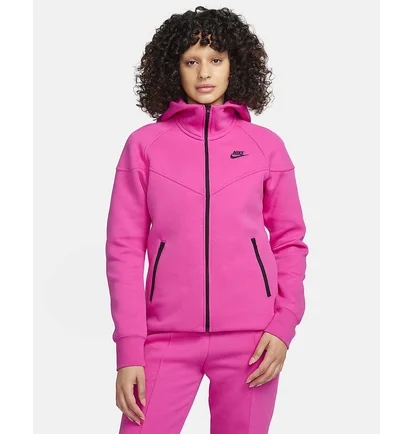 Толстовка жіноча Nike Sportswear Tech Fleece Windrunner Pink FB8338-605