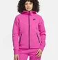 Толстовка жіноча Nike Sportswear Tech Fleece Windrunner Pink FB8338-605