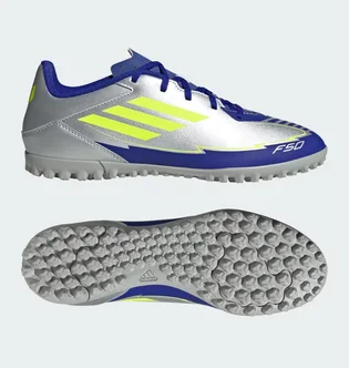 Сороконожки мужские Adidas F50 Club Tf Messi Grey IH0917
