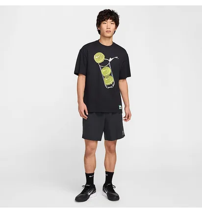 Футболка мужская Nike Court M90 Tennis Black HJ3468-010