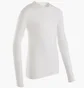 Лонгслів дитячий Kipsta Keepdry White 8641693