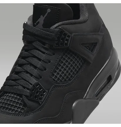 Кроссовки мужские Air Jordan 4 Retro Black Cat (2025) Black FV5029-010