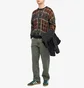 Кофта мужская Dime Plaid Mohair Knit Multi DIMEFA249BLK
