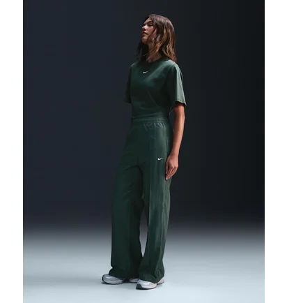 Штани жіночі Nike Sportswear Everythingvensmid-Rise Open-Hem Pants Green FQ3588-338