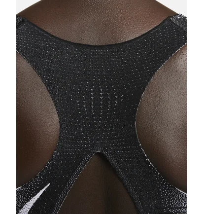 Топ жіночий Nike W Swsh Flyknit Bra White/Grey DQ5119-010