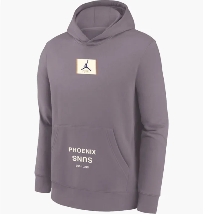 Худи мужское Air Jordan Phoenix Suns Violet FV8261-531