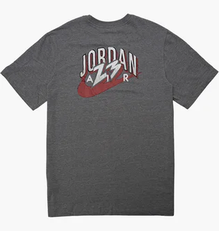 Футболка чоловіча Air Jordan 23 Swoosh Tee Grey CZ8378-091