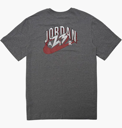 Футболка мужская Air Jordan 23 Swoosh Tee Grey CZ8378-091