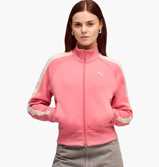 Олімпійка жіноча Puma T7 Always On Pink 629796-25