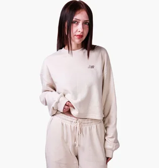 Свитшот женский New Balance Coastal Fleece Beige WT51514LIN
