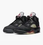 Кроссовки женские Air Jordan Air 5 Retro Gore Tex Off Noir Black Dr0092-001