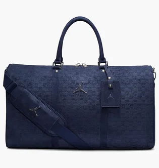 Сумка унісекс Air Jordan Suede Monogram Duffel (40L) Blue LM9205-U90