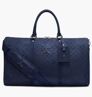 Сумка унисекс Air Jordan Suede Monogram Duffel (40L) Blue LM9205-U90