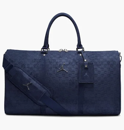 Сумка унисекс Air Jordan Suede Monogram Duffel (40L) Blue LM9205-U90