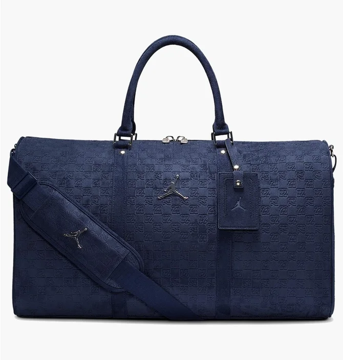 Сумка унисекс Air Jordan Suede Monogram Duffel (40L) Blue LM9205-U90