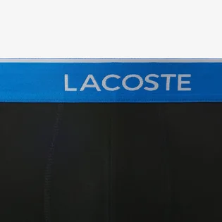 Трусы мужские Lacoste Cotton Stretch Boxer Brief (3 шт) Black 6H1282-51