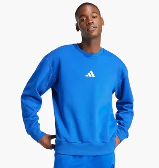 Свитшот мужской Adidas All Szn Fleece Graphic Blue JJ3669
