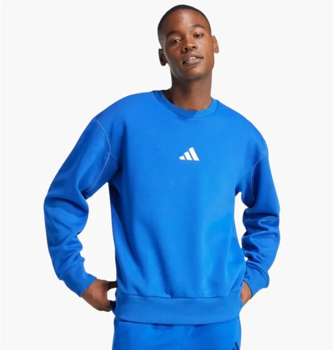 ᐉ Свитшот мужской Adidas All Szn Fleece Graphic Blue JJ3669