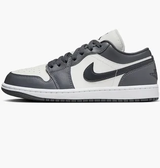 Кроссовки женские Air Jordan Air 1 Low Shoes Grey/White DC0774-102