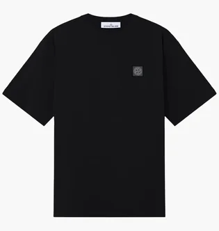 Футболка мужская Stone Island Compass Patch Black L1S152100030S0115-V0029