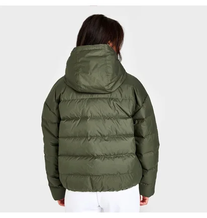 Куртка жіноча Nike Sportswear Storm-Fit Windrunner Down Hooded Jacket Green Dq5903-222