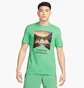 Футболка мужская Nike Trail Dri-Fit Running T-Shirt Turquoise FD0120-363