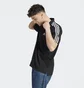 Поло мужское Adidas Essentials Piqué Embroidered Small Logo 3-Stripes Polo Shirt Black Ic9310