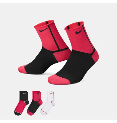 Шкарпетки жіночі Nike W Nk Everyday Plus Ltwt Ankle Multi (3 пари) Ck6021-913