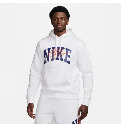 Спортивний костюм чоловічий Nike Club Fleece Brushed-Back White FV4447-100__FV4453-100