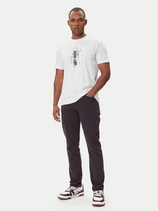 Футболка мужская Armani Exchange Regular Fit Graphic Print White XM001440-AF10358-U0009