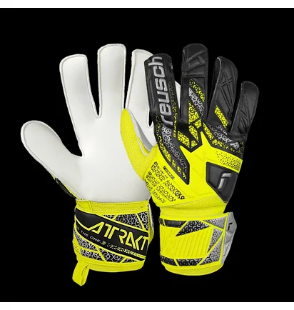 Рукавиці воротарські унісекс Reusch Attrakt Solid Yellow 5570515-2014