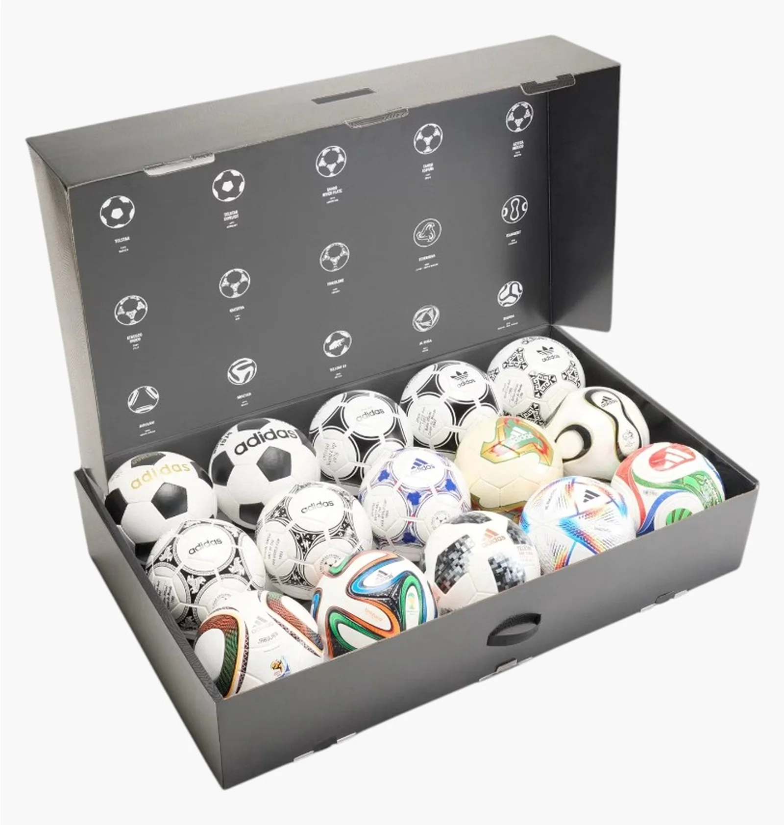 FCセット＋？ ᐉ Набір м'ячів Adidas Fifa World Cup 26 Historical Pro Ball Set