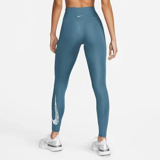 Легінси жіночі Nike One Swoosh Run Blue DM7767-477