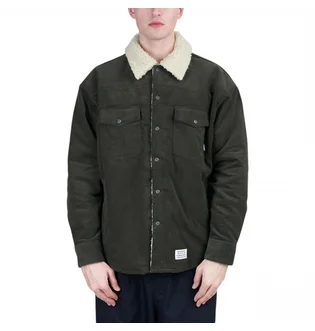 Куртка унісекс Neighborhood Cord Western Jacket Green 222UTNH-SHM03