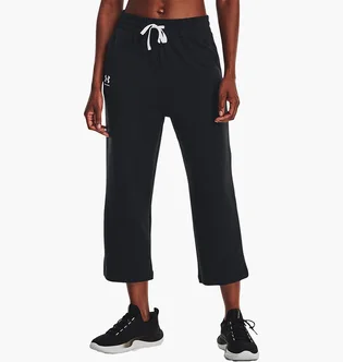 Штани жіночі Under Armour Pants Ua Rival Terry Flare Crop Black 1377000-001