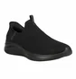 Кросівки жіночі Skechers Ultra Flex Slip-Ins 3.0 Cozy Streak Slip On Sneakers Black 149708-BBK