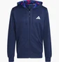 Толстовка мужская Adidas Train Essentials Seasonal Training Full-Zip Jacket Blue IB8139
