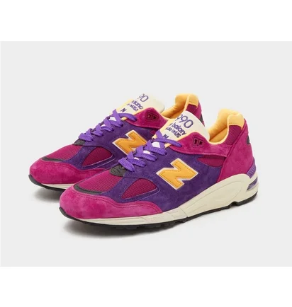 Кросівки чоловічі New Balance 990V2 Made In Usa Pink/Violet M990Py2