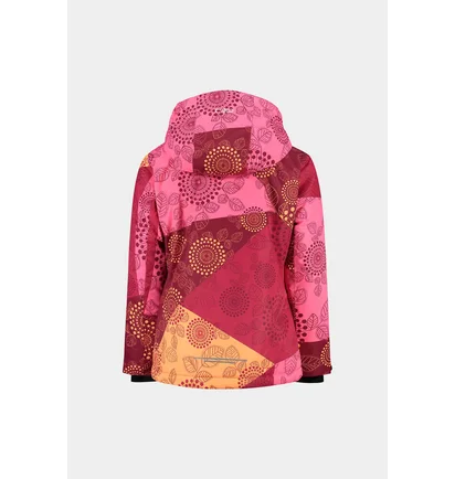 Куртка детская CMP Kid G Jacket Snaps Hood Bordo 39W2085-15ZP