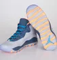 Кросівки дитячі Air Jordan 10 Retro Gs White/Blue 310806-026