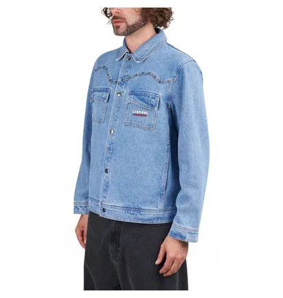 Джинсовка унисекс Dime Denim Western Jacket Blue DIME23D1F3BLU
