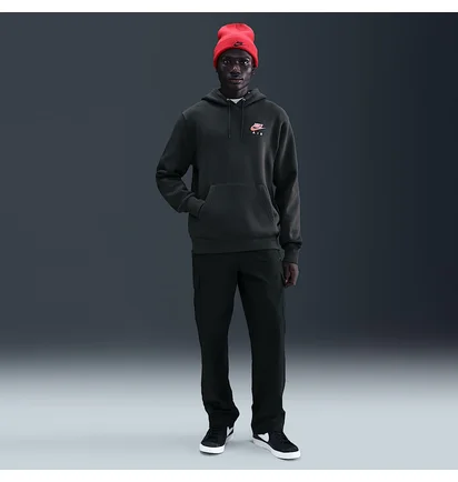 Худи мужское Nike Sportswear Club Pullover Fleece Black IF1767-045