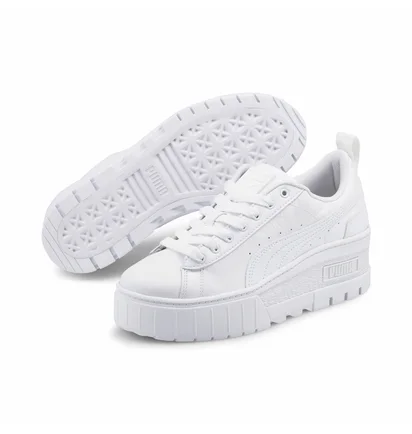 Кроссовки женские Puma Mayze Wedge White 386273-04