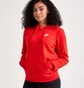 Худі жіноче Nike Club Fleece Pullover Hoodie Red DQ5793-657
